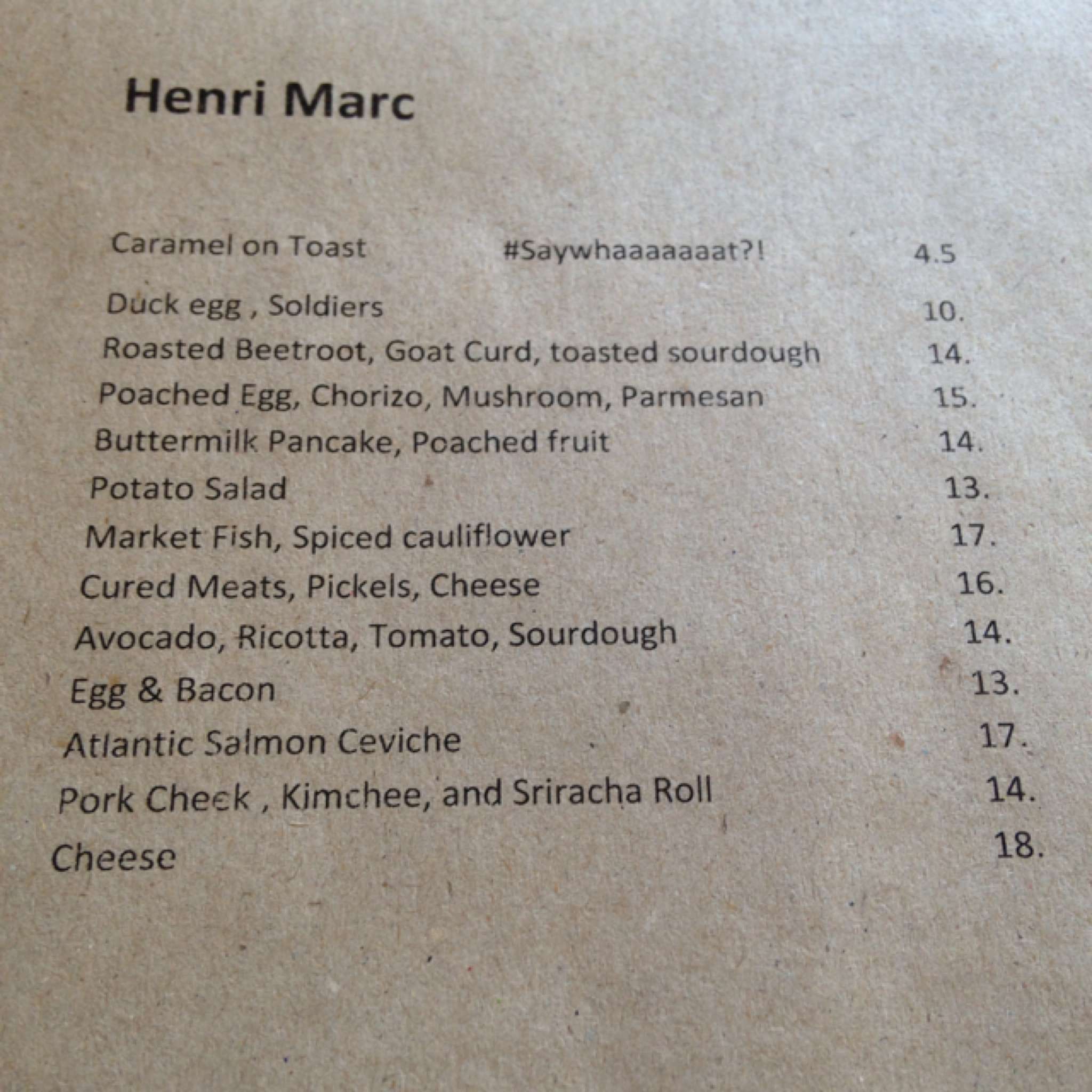 My Cafe Penrith Menu My Cafe Penrith Menu